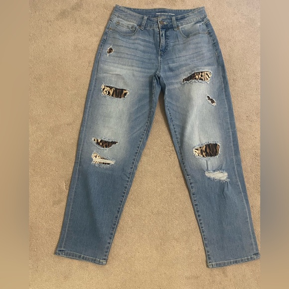 INC Denim Boyfriend Jeans - Picture 1 of 9
